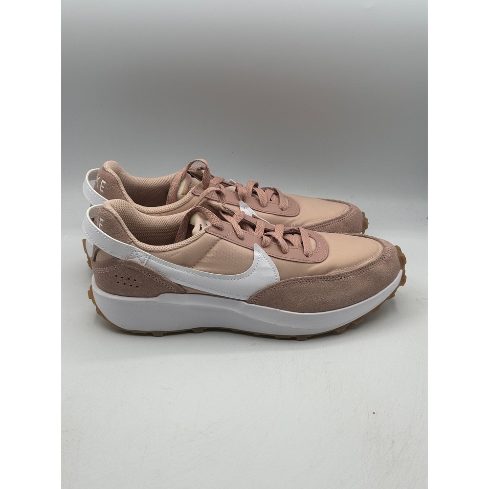 Nike Waffle Debut Shoes Women Size 9.5 Particle Beige White Running DH9523-201